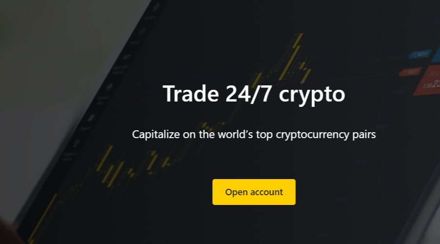 Exness trading hours screenshot