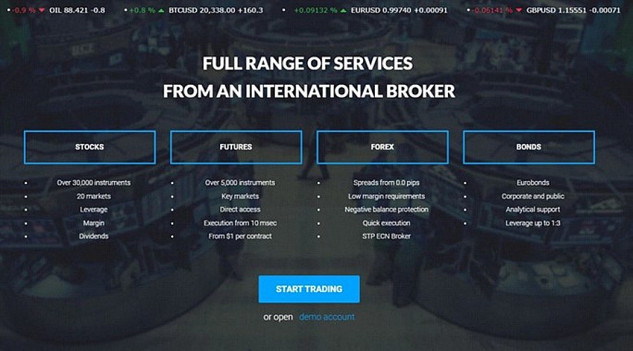 Just2Trade Assets offered screenshot