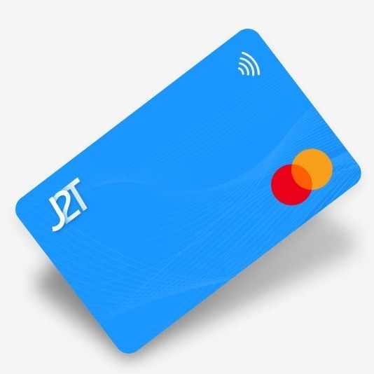 Just2trade bank card