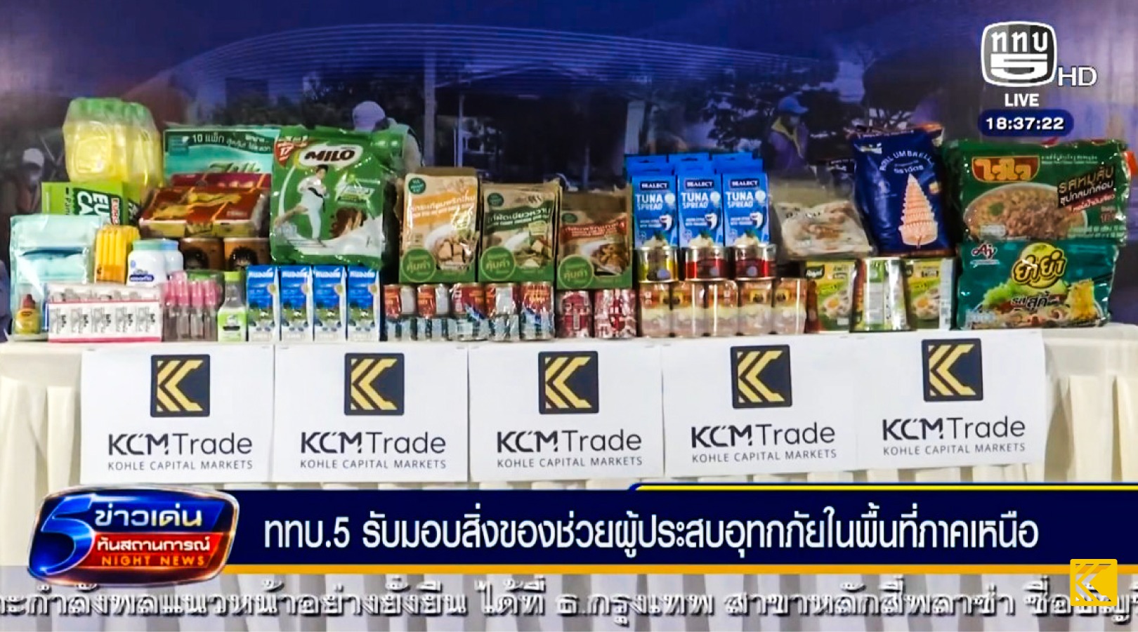 KCM Trade CSR Initiatives in Thailand