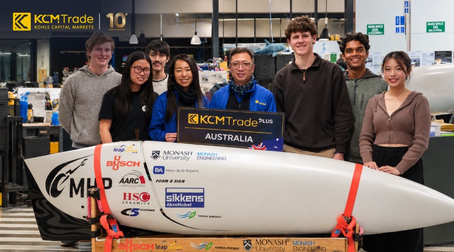 KCM Trade Monash University sponsorship