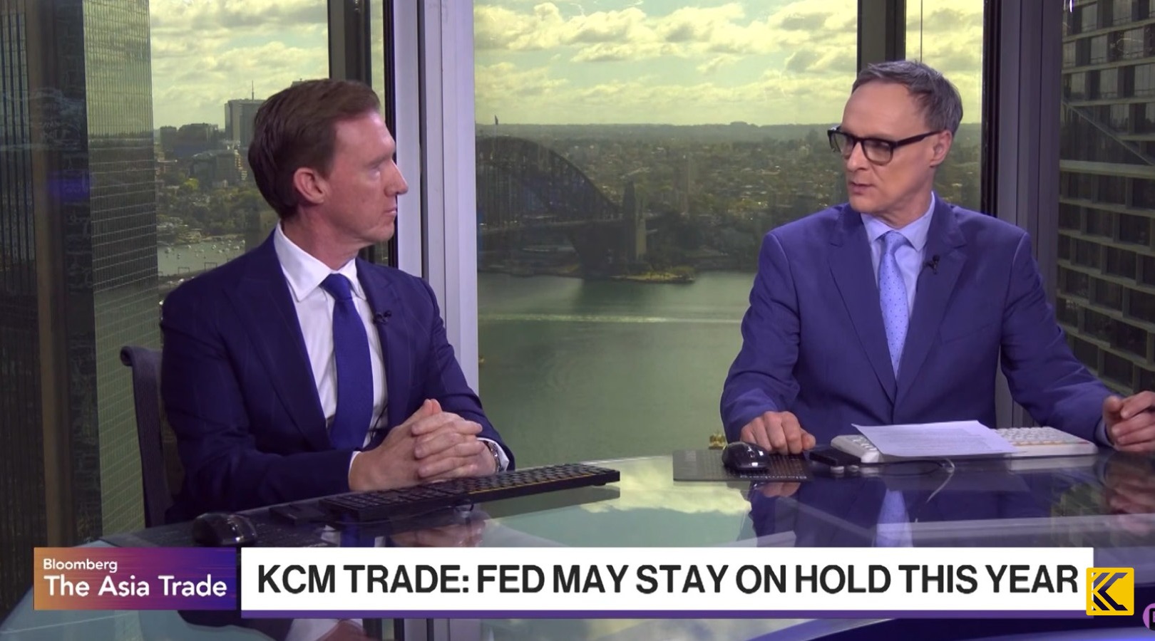 KCM Trade Tim Waterer Interview on Bloomberg