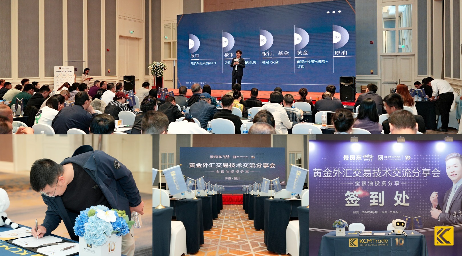 KCM Trade Yinchuan Trading Seminar Highlighting 2026 Opportunities in Gold, Silver and Oil