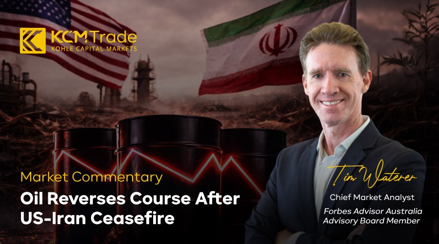 Oil Reverses Course After US-Iran Ceasefire