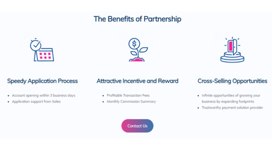 Payment asia Partnership screenshot