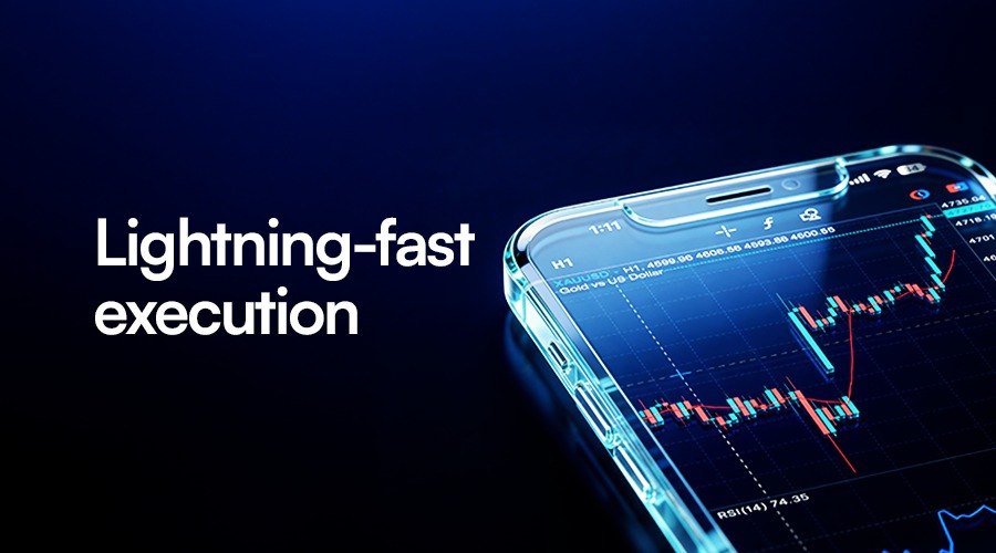 Tradin Lighting Fast execution