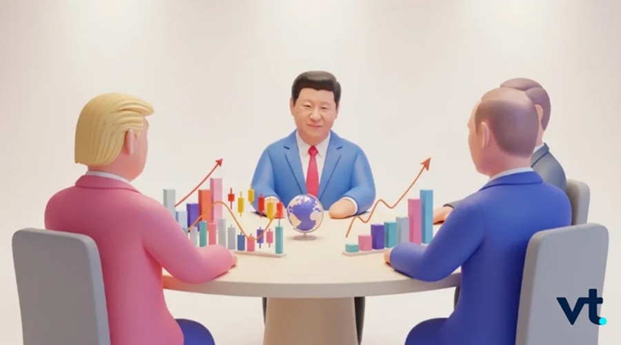 Trump, Xi Jinping, Putin
