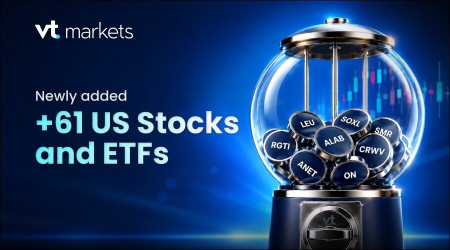 VT Markets Further Expands US Product Suite with 61 New Stock 