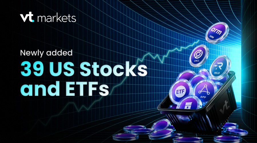 VT Markets newly added 39 us stocks and etf