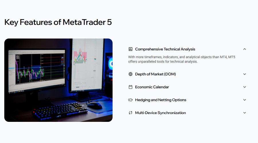 Versus Trade MT5 Key Features
