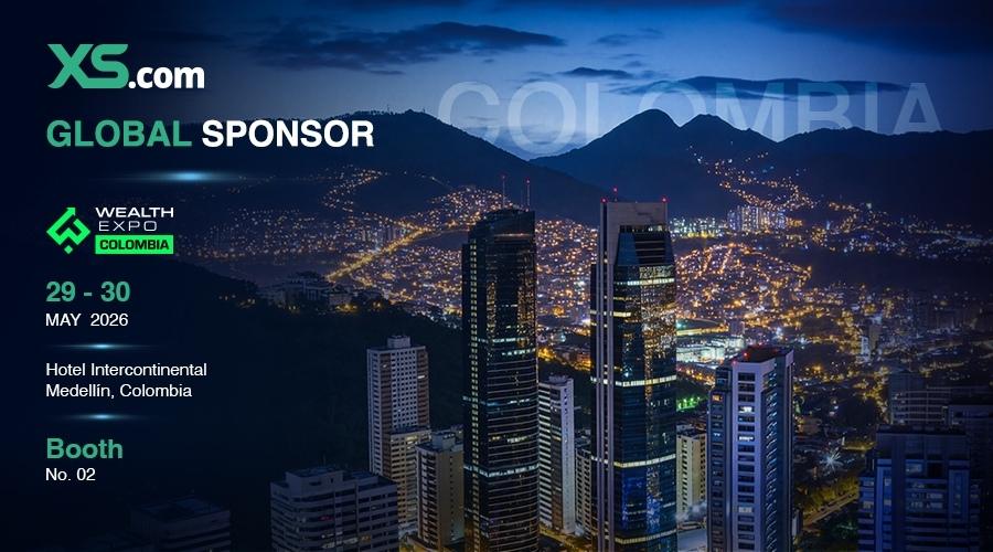 XS.com Reinforces Its LATAM Presence with Yet Another Global Sponsorship at Wealth Expo Colombia